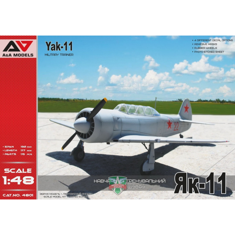 A A Models Yakovlev Yak Military Trainer