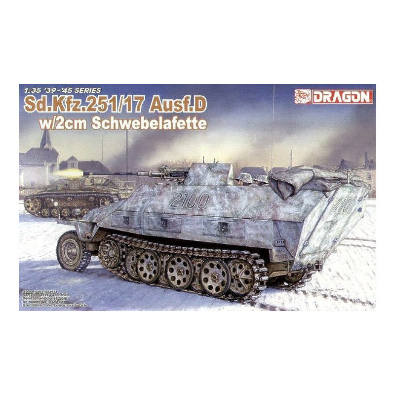 DRAGON Sd.Kfz.251/17 Ausf.D w/2cm SCHWEBELAFETTE