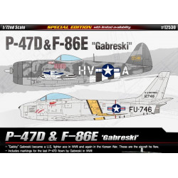 ACADEMY P-47D & F-86E GABRESKI