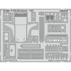 EDUARD P-47D-25 interior 