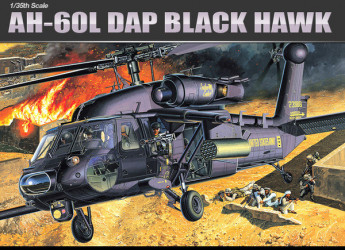 ACADEMY AH-60L DAP "Black...