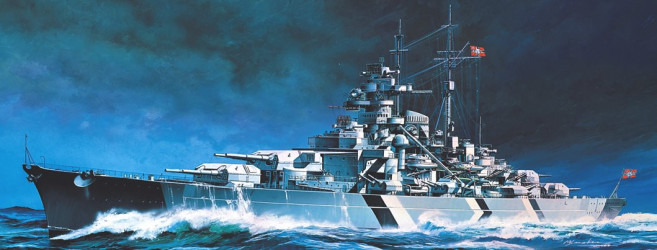 ACADEMY German Battleship...