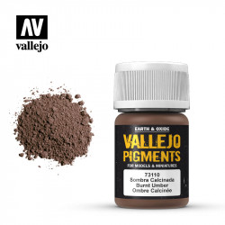 VALLEJO PIGMENT Burnt Umber...