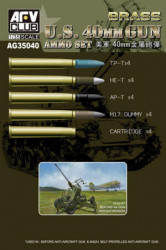 AFV CLUB U.S. 40mm Gun Ammo...