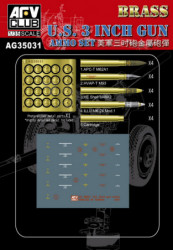 AFV CLUB U.S. 3inch Gun Ammo