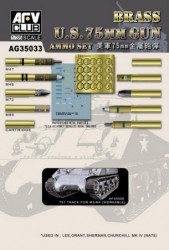 AFV CLUB U.S. 75mm Gun Ammo