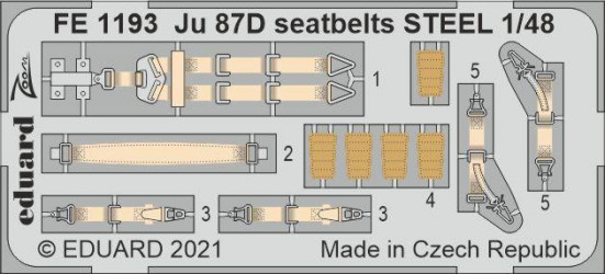 EDUARD ZOOM SET Ju 87D...