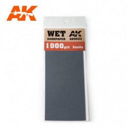 AK Wet Sandpaper 1000 3 units