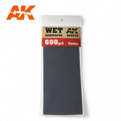 AK Wet Sandpaper 600 3 units