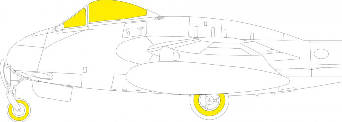 EDUARD MASK Vampire F.3 TFace