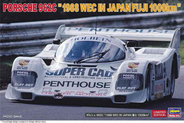 HASEGAWA Porsche 962C "1988...