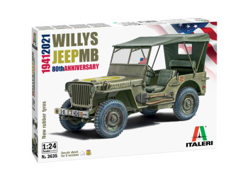 ITALERI Willys Jeep MB 80th...